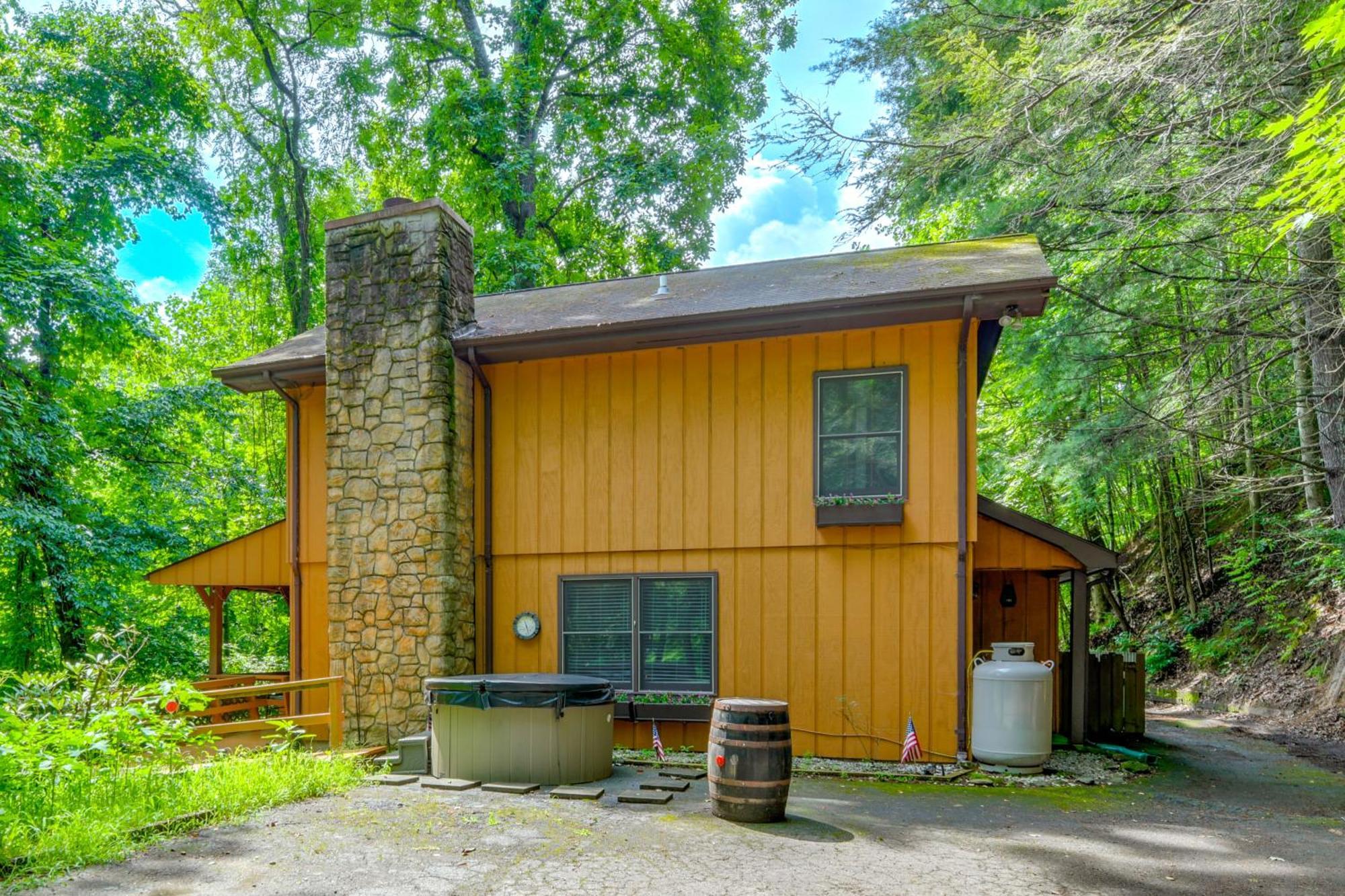Maggie Valley Townhome In Smoky Mountain Foothills Exterior photo